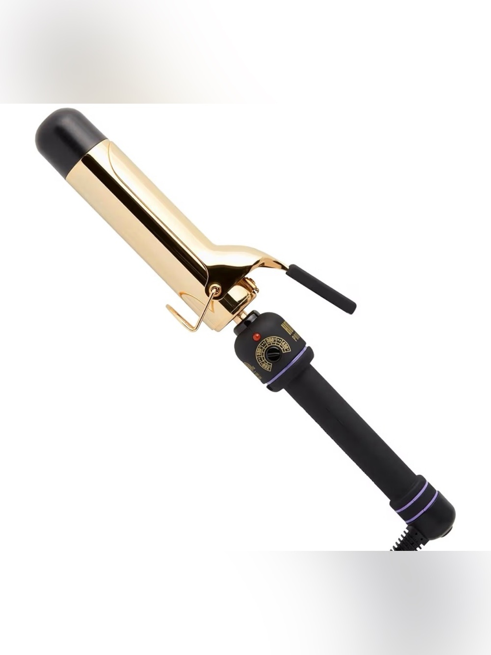 1 1/2" Model 1102 , Hot Tools Salon Curling Iron 24k Gold Hair Scalp Head